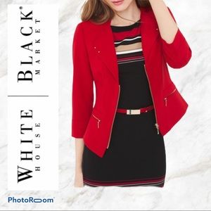 White House black market Moto jacket